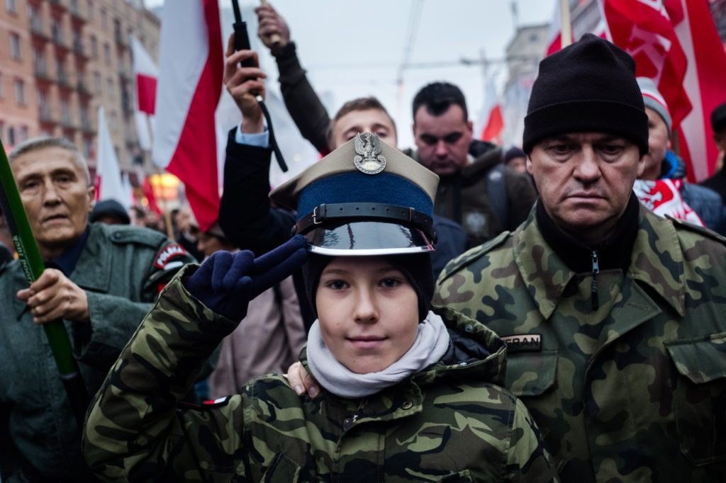 Függetlenség-napi felvonulás Varsóban